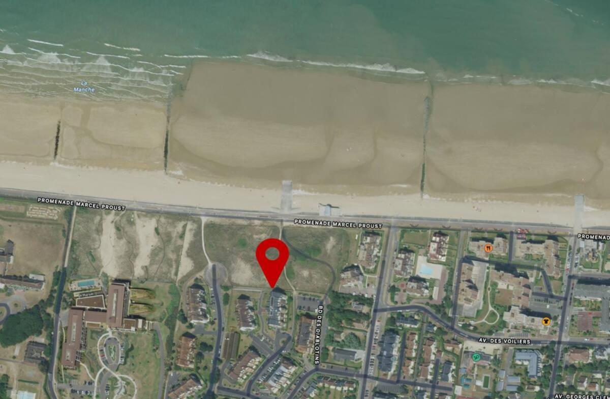 Perle Marine Au Pied De La Plage Cabourg Kültér fotó